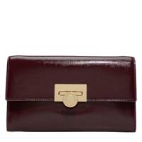 Women's Parisa Wallet on a Chain Maroon view