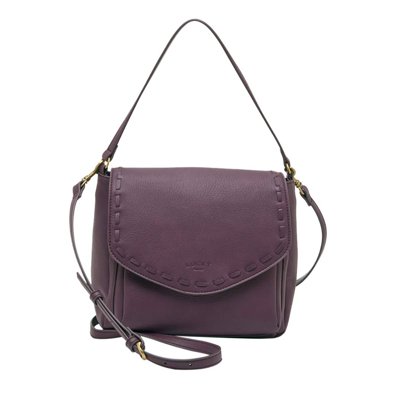 Women's Flapover Convertilbe Satchel Bag