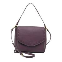 Women's Flapover Convertilbe Satchel Bag FIG view