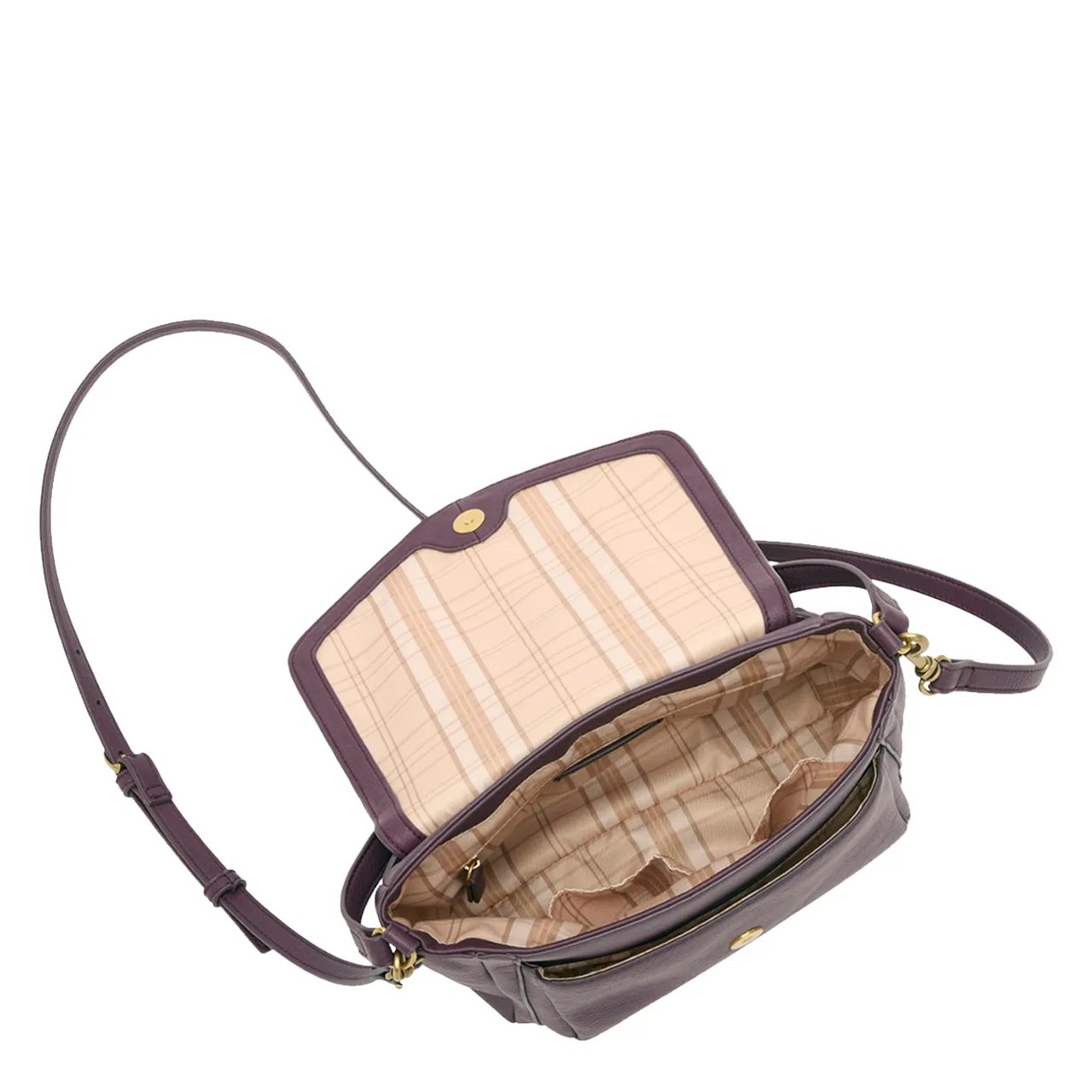 Women's Flapover Convertilbe Satchel Bag