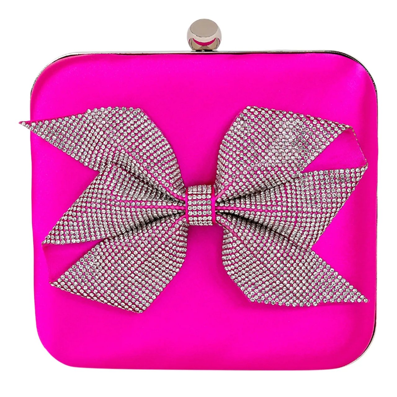 Women's Blakely Structured Bow Square Minaudiere