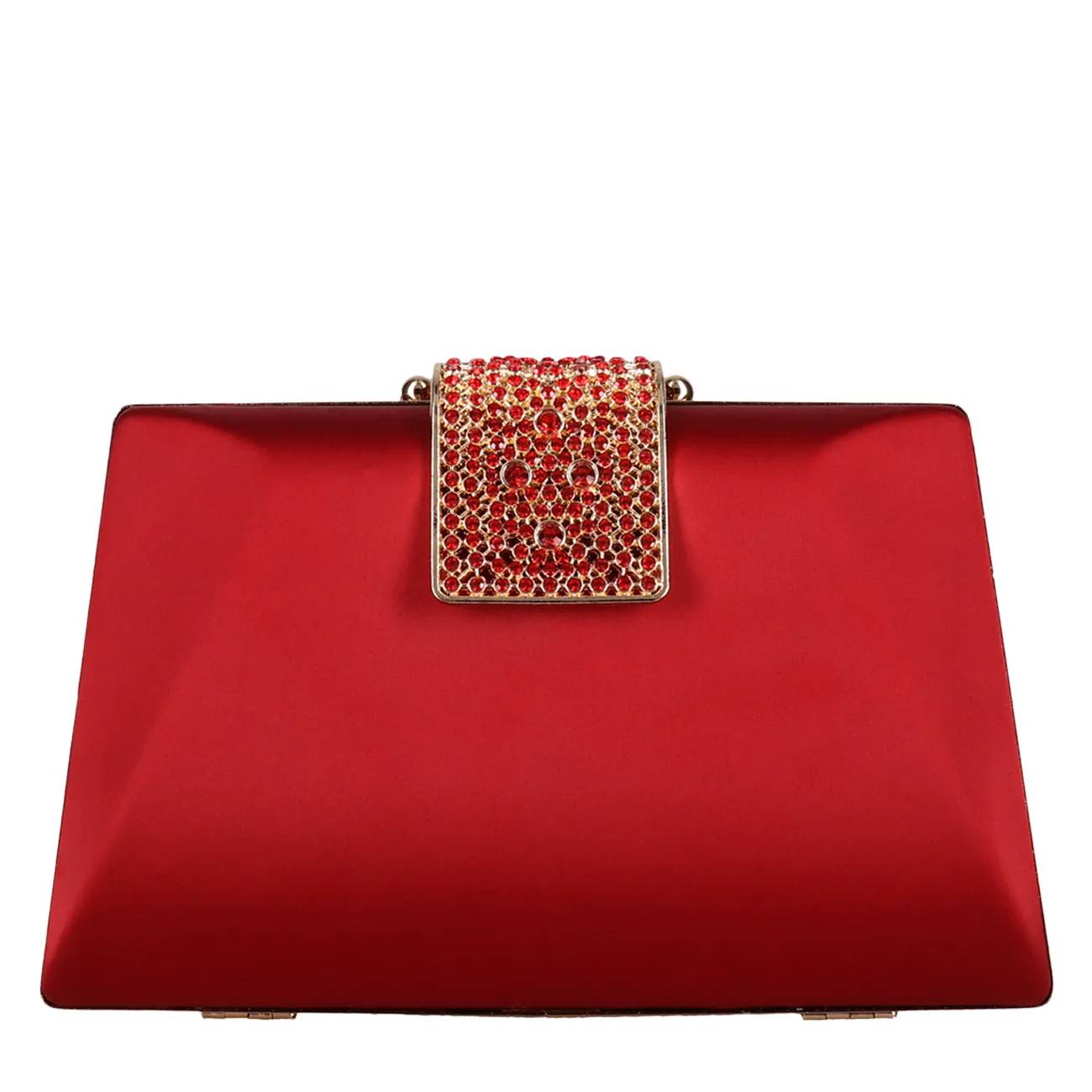 Jewel Badgley Mischka Women's Amira Minaudiere Clutch