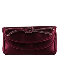 Women's Poppy Clutch BORDEAUX view