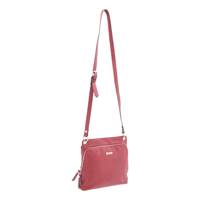 Women's Top Zip Crossbody RED view