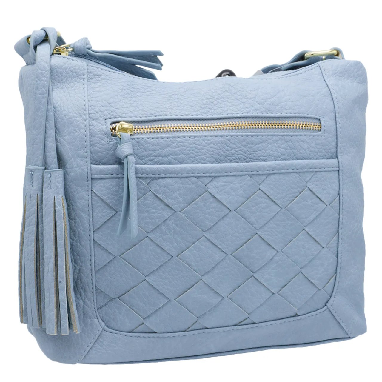 Front Zip Crossbody