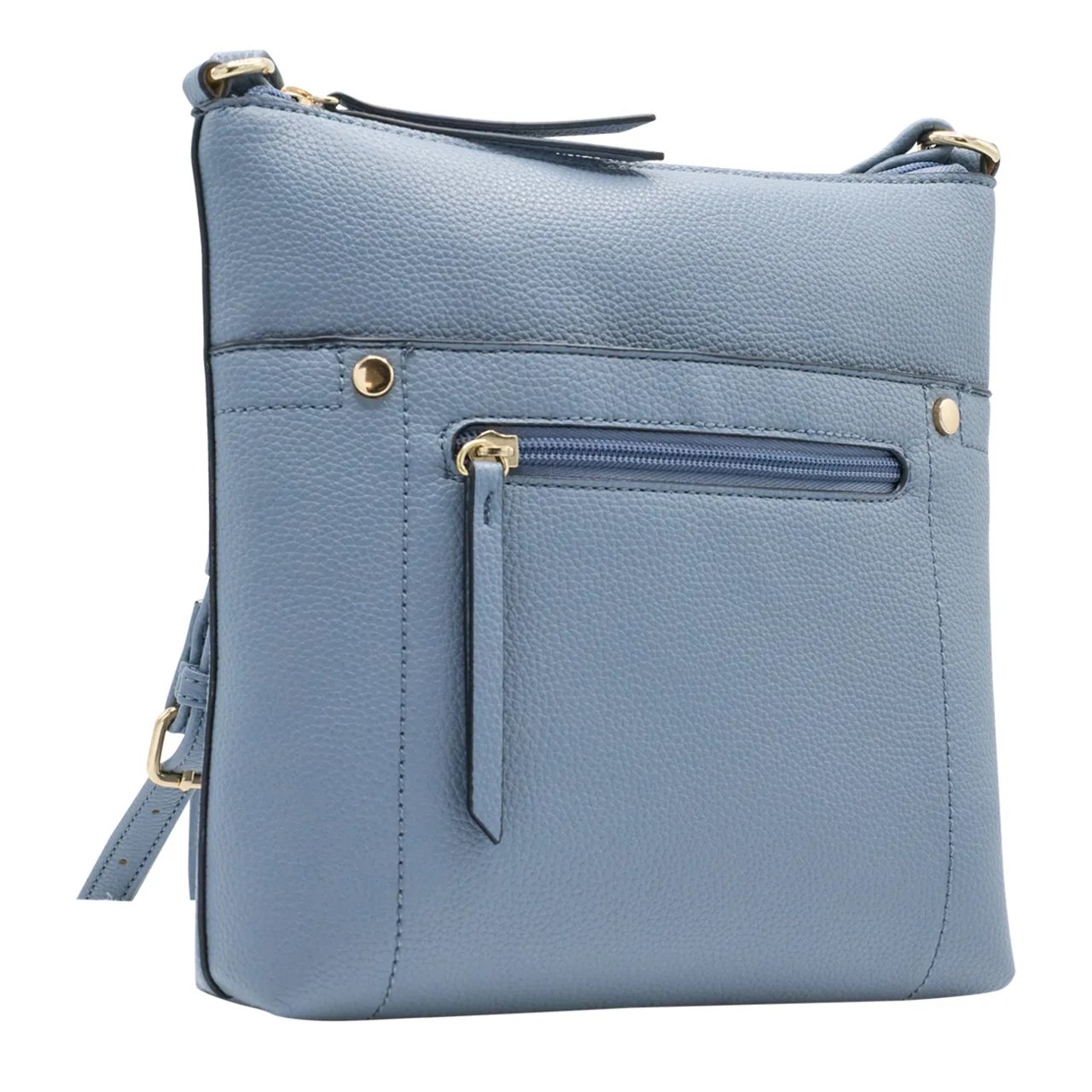 Women's Front Zip Crossbody Bag