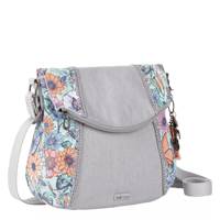 Foldover Crossbody Bag AQUA IN BLOOM view
