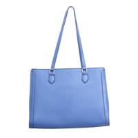 Women's Large Tote With Shoulder Straps NAVY view