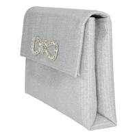 Dakota Clutch Silver view