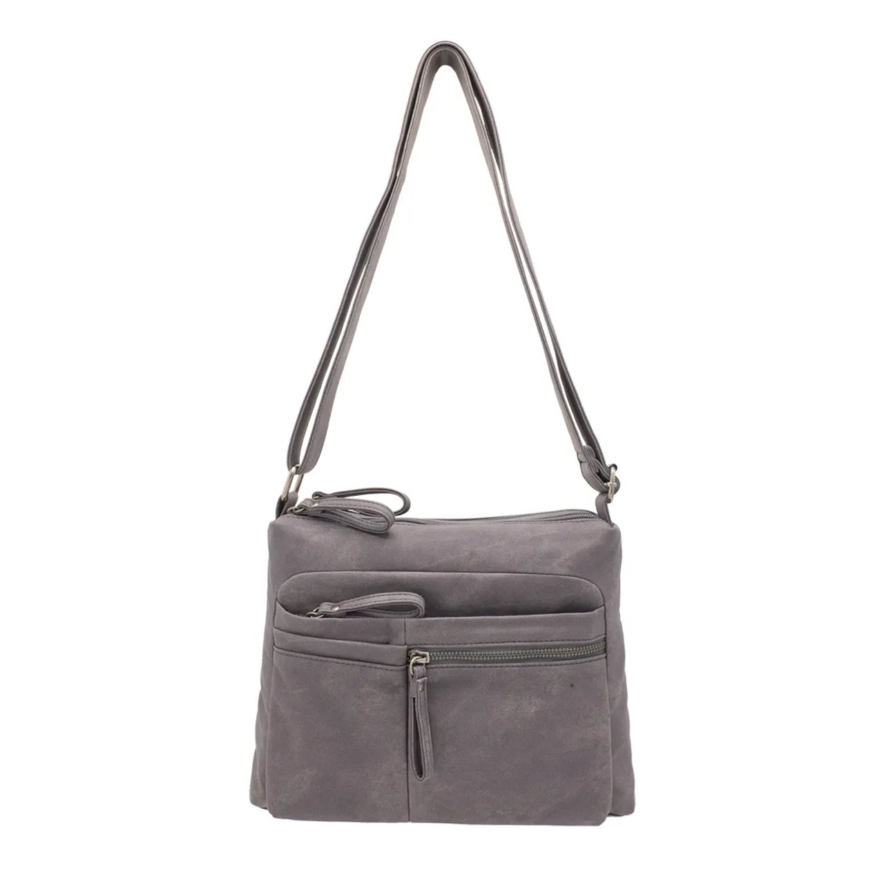 Women's Multi Zip Crossbody