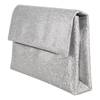 Harper Evening Clutch SILVER view