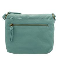 Elephant Washed Crossbody Bag TURQUOISE view