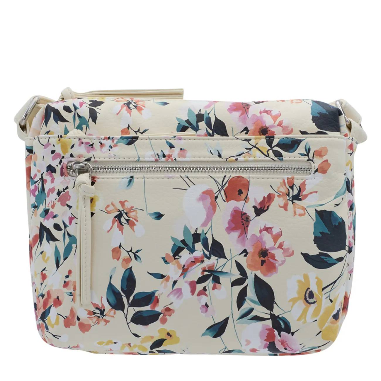 Essex Lane Women's Floral Crossbody Bag