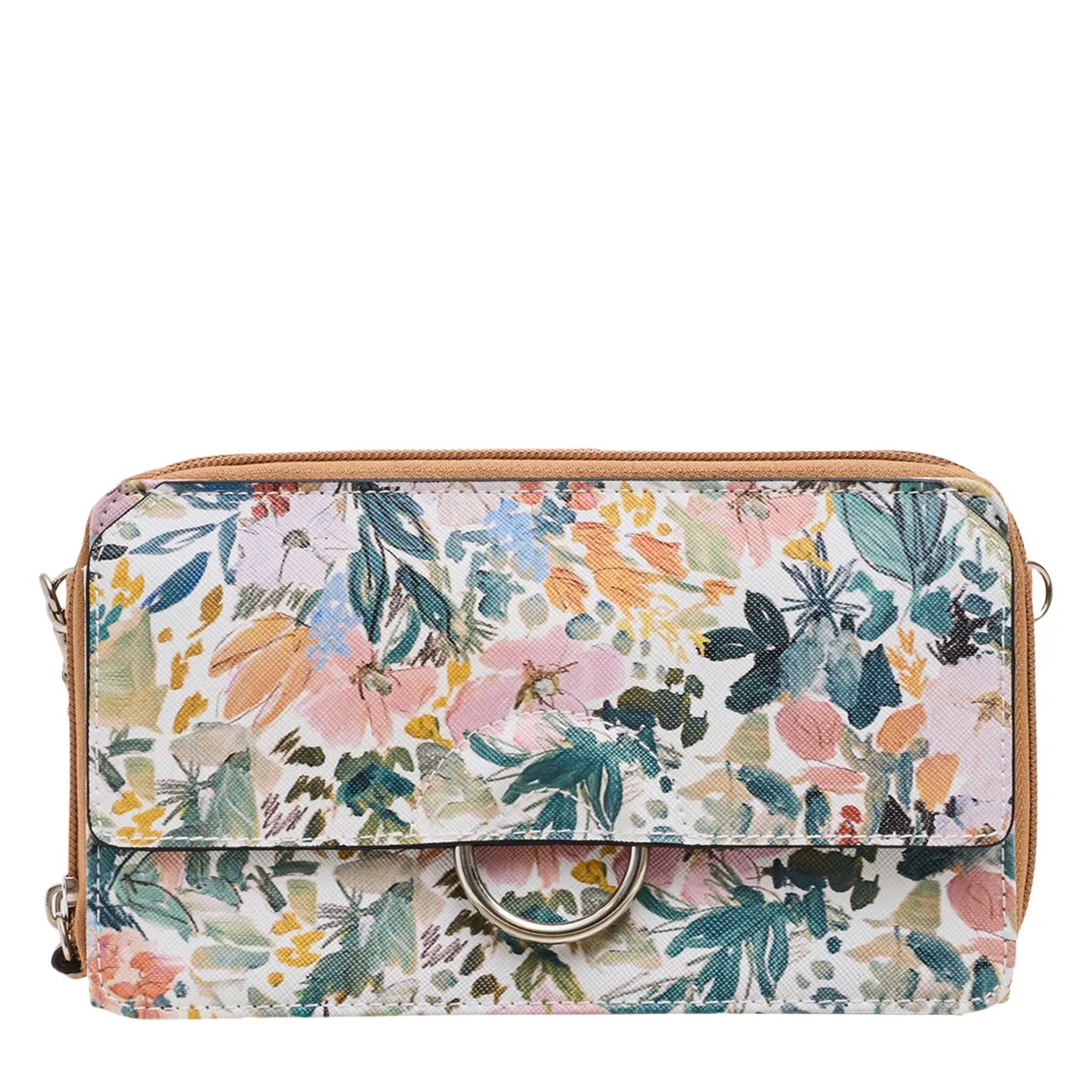 Floral Wallet On A String