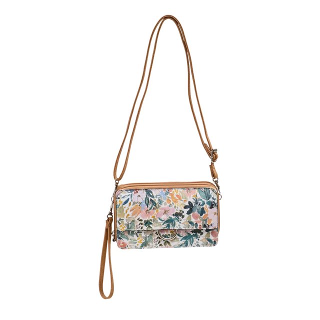 Floral Wallet On A String