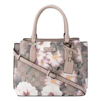 Shonda Satchel JARDIN LOGO FLORAL view