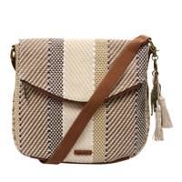 Foldover Crossbody Bag TOBACCO BATIK WORLD view