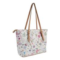 Haysom Floral Tote TAN view