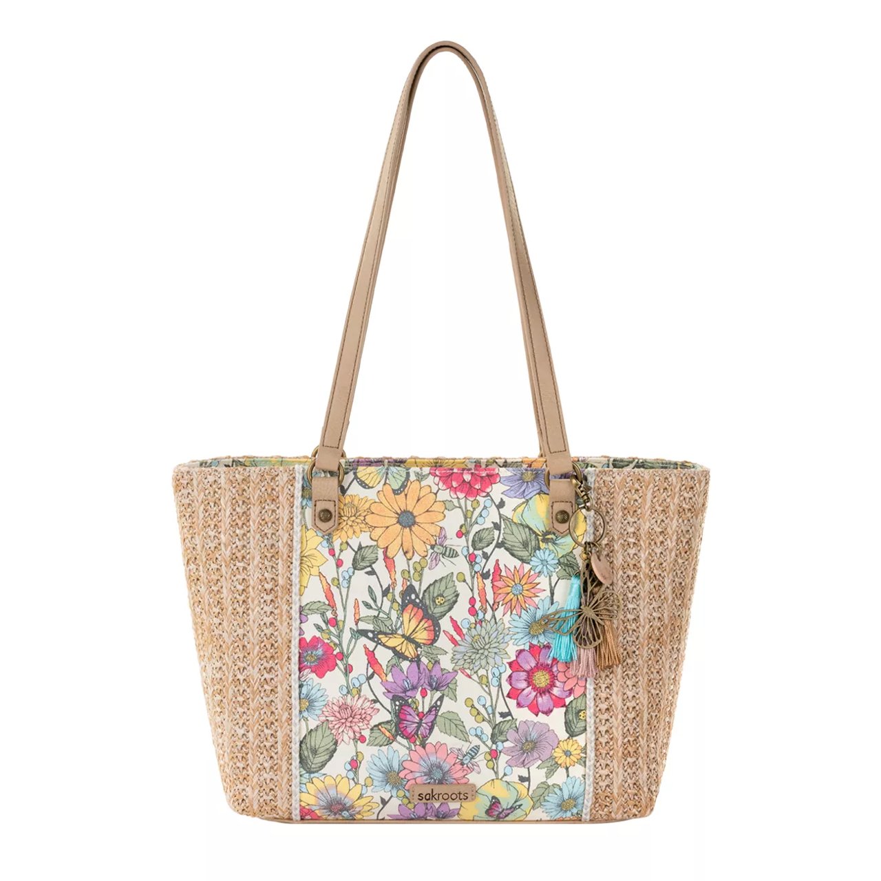 Meadow Straw Tote