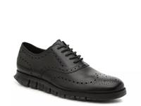 ZEROGRAND Wingtip Oxford Black view