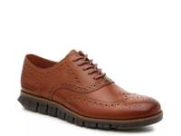 ZEROGRAND Wingtip Oxford Tan view