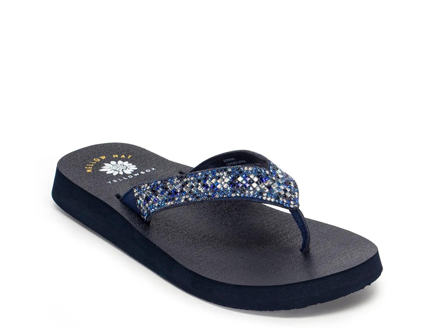 Yellow Box Soriano Sandal | Women's | Navy | Size 6 | Sandals