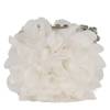 Natasha Ruffle Handbag WHITE view