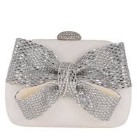 Women's Emmy Clutch WHITE view