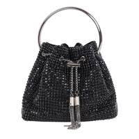 BSadie Drawstring Evening Bag BLACK view
