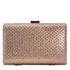 Frances Clutch ROSE GOLD view