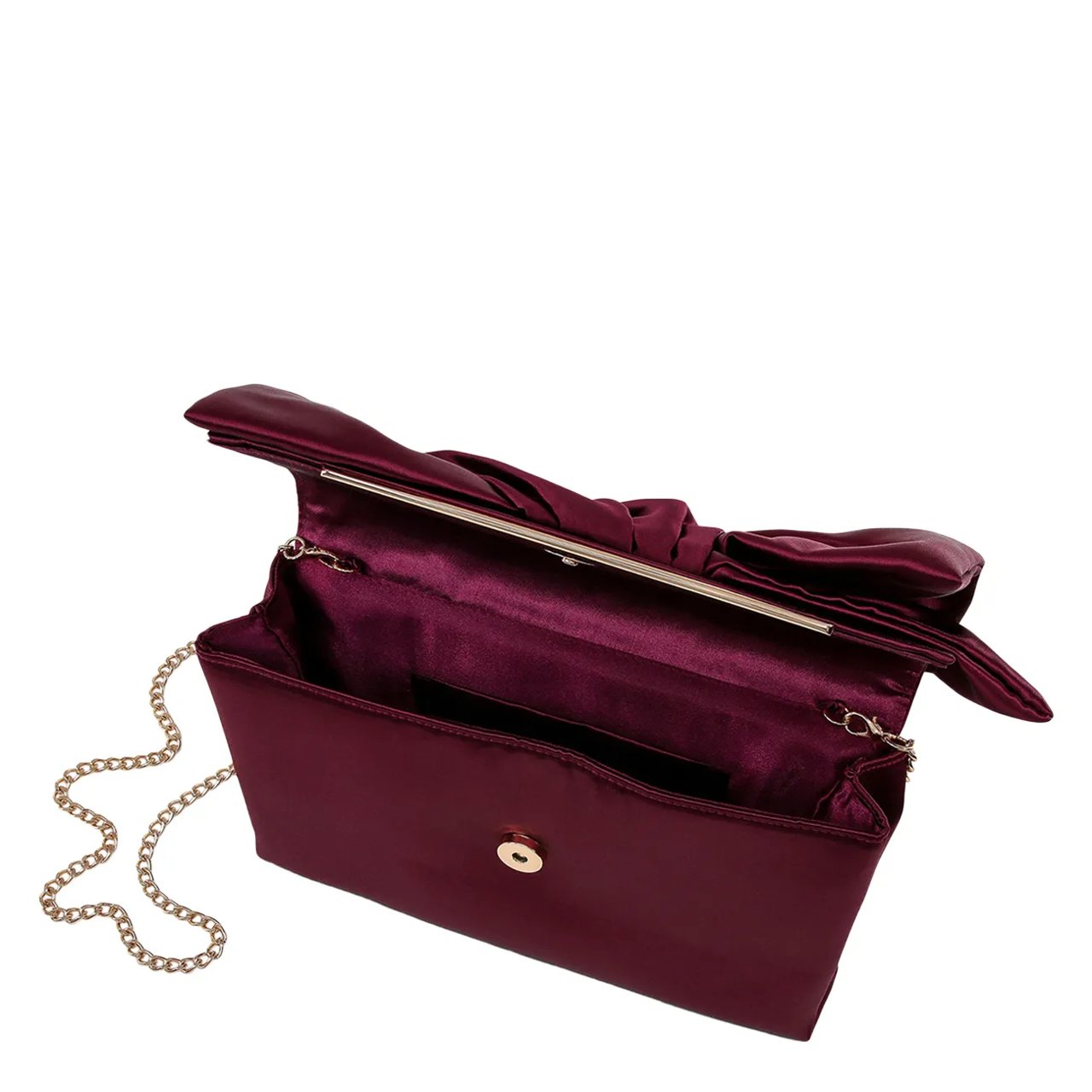 Women's Delilah Handtied Bow Envelope Clutch