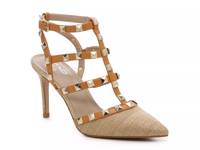 Liraven Pump Light Brown Raffia view