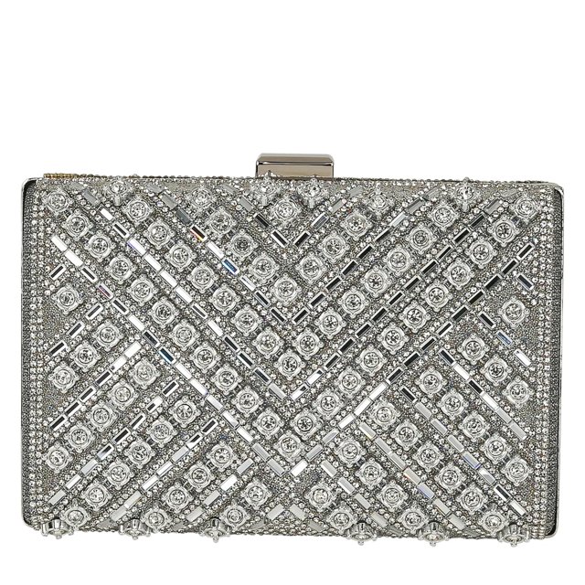 Beaded Structured Clutch
