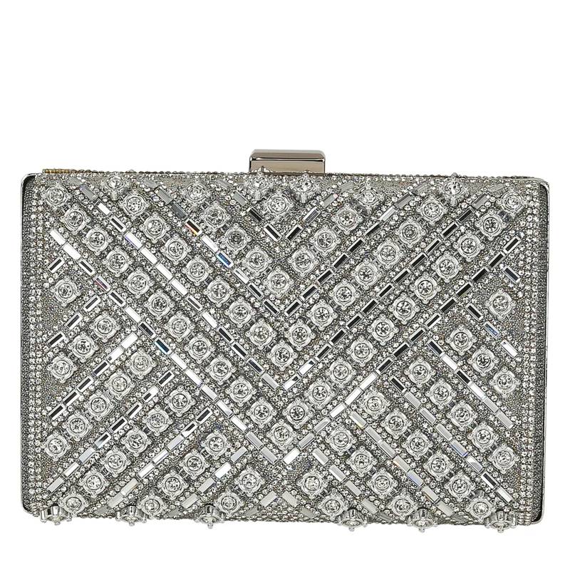 Beaded Structured Clutch