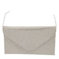 Women's Envelope Clutch SILVER view