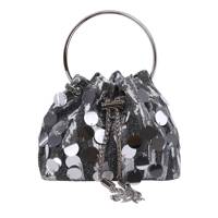 Women's Bisla Sequin Clutch SILVER view