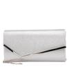 Chantel Evening Clutch Bag LT GREY SYN view