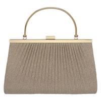 Women's Top Handle Evening Bag GOLD view
