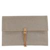 Foldover Clutch GOLD view