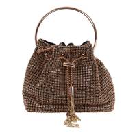 BSadie Drawstring Evening Bag Gold view