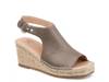 Crew Espadrille Wedge Sandal Taupe view