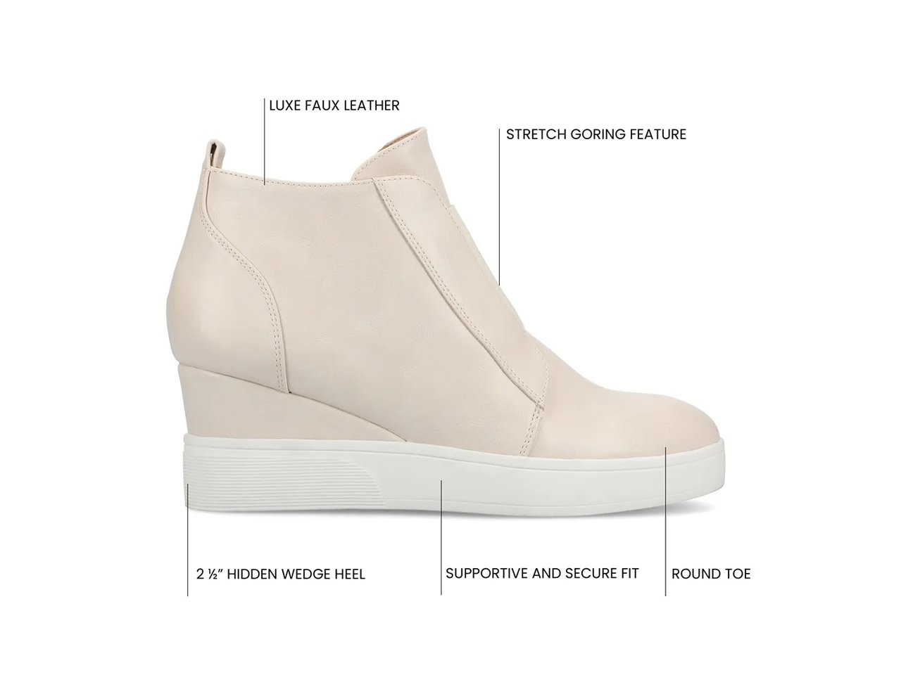Clara Wedge Sneaker