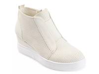 Clara Wedge Sneaker Cream view