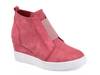 Clara Wedge Sneaker Pink view