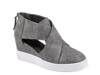 Seena Wedge Sneaker Grey view