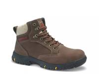 Tess Steel Toe Work Boot Dark Brown view