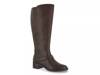 Jewel Plus Wide Calf Riding Boot Dark Brown view