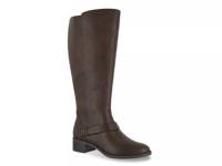 Jewel Plus Wide Calf Riding Boot Dark Brown view