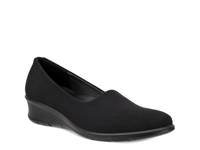 Felicia Wedge Slip-On Black view