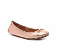 Olympia Ballet Flat Rose Gold Metallic view